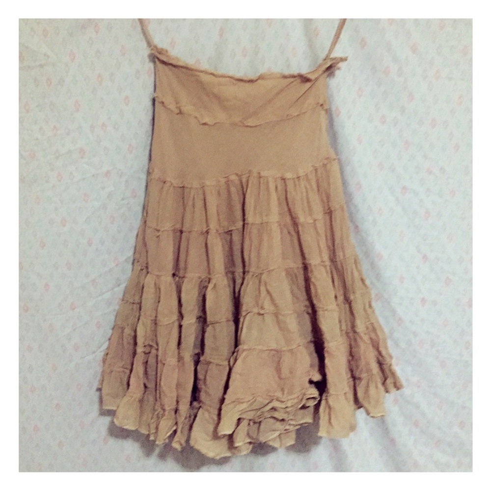 Rampage hippy ruffled skirt.